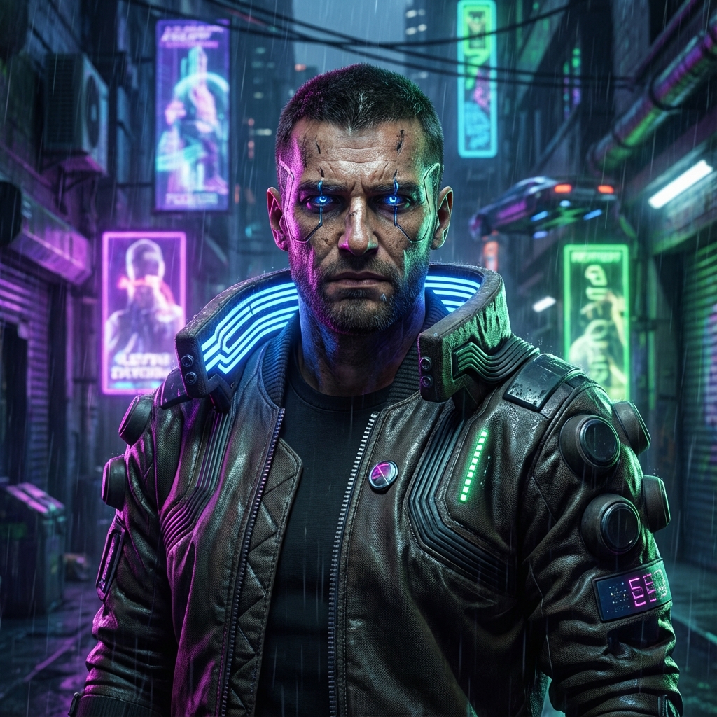Cyberpunk Portrait